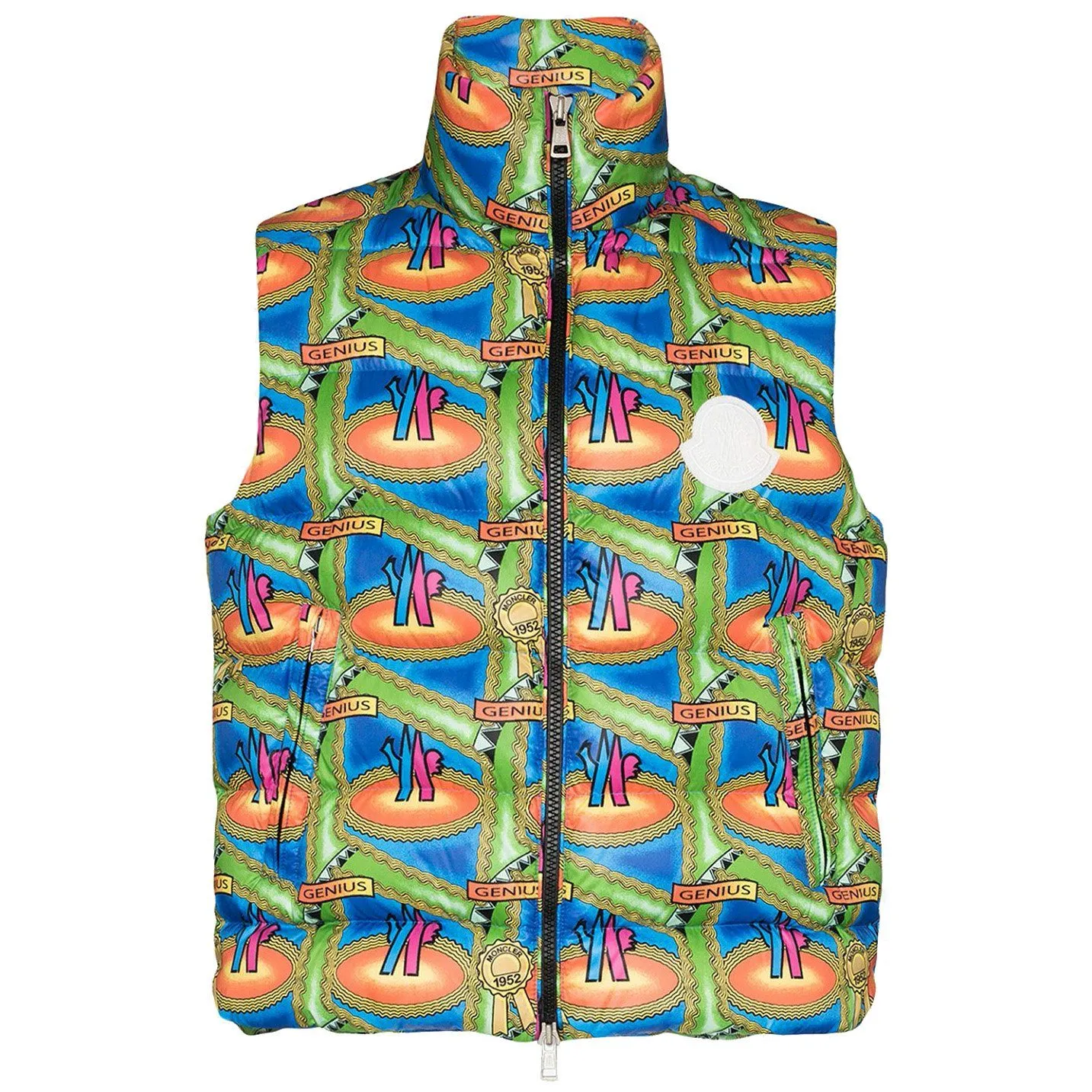 Moncler 1952 All Over Print Gilet