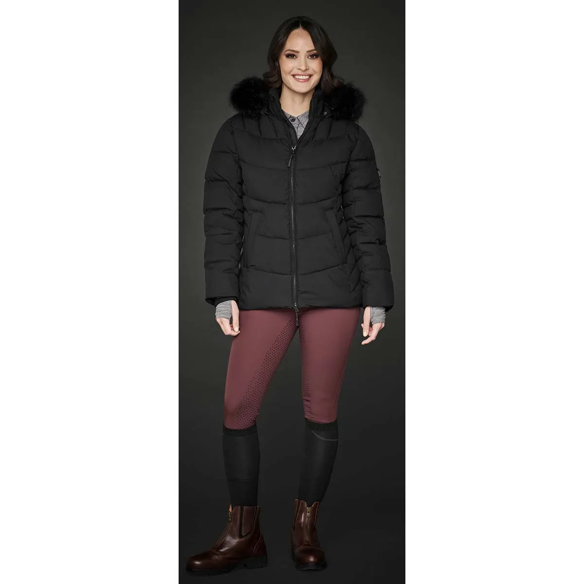 MOUNTAIN HORSE Pepper Padded Jacket - Ladies - Black