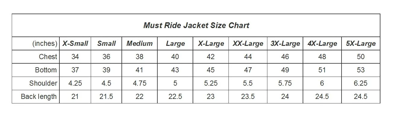 Must Ride Jacket