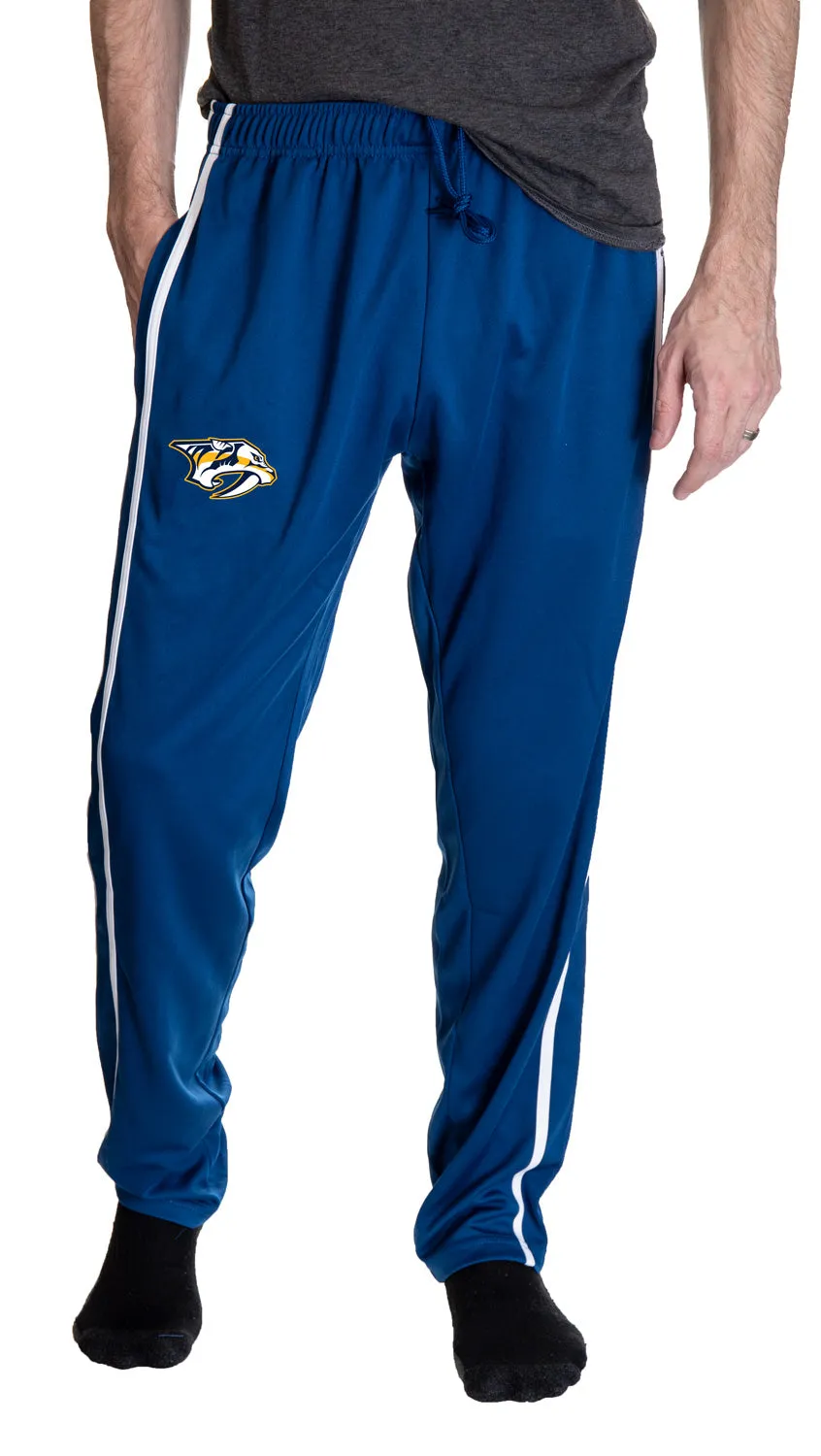 Nashville Predators Striped Training Pants for Men