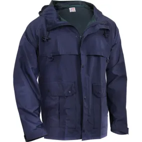 Navy Blue - Microlite Rain Jacket