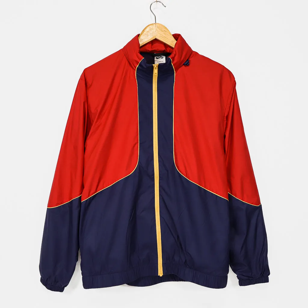 Nike SB - Storm Fit Skate Track Jacket - Gym Red / Midnight Navy