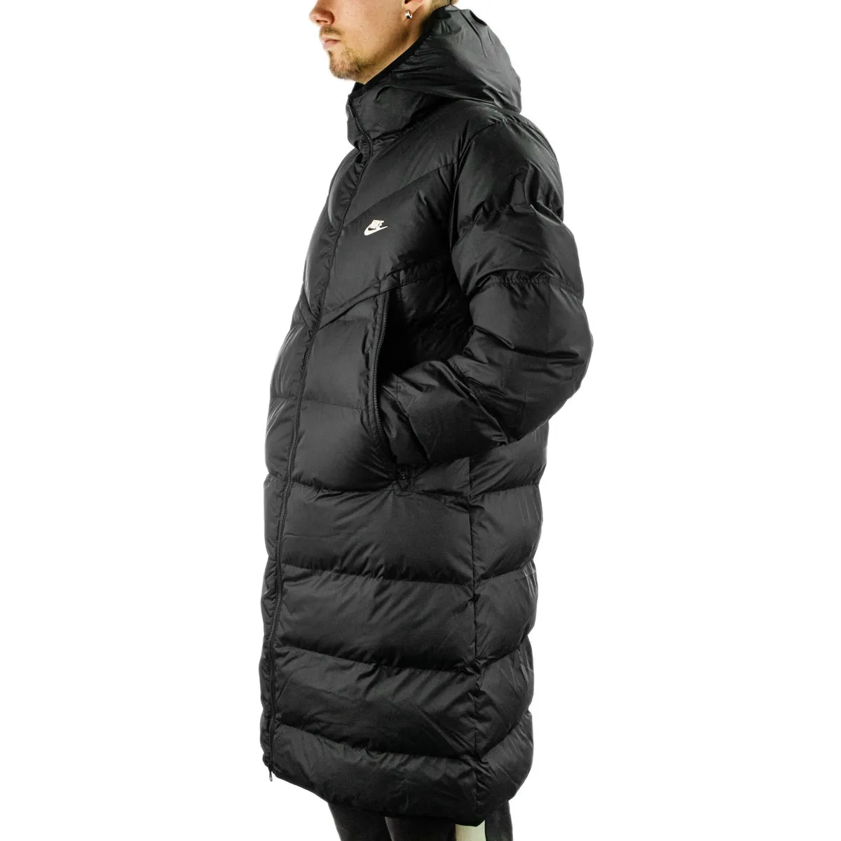 Nike Storm-Fit Windrunner PRIMALOFT® Filled Hooded Parka Winter Jacke DR9609-010 - schwarz