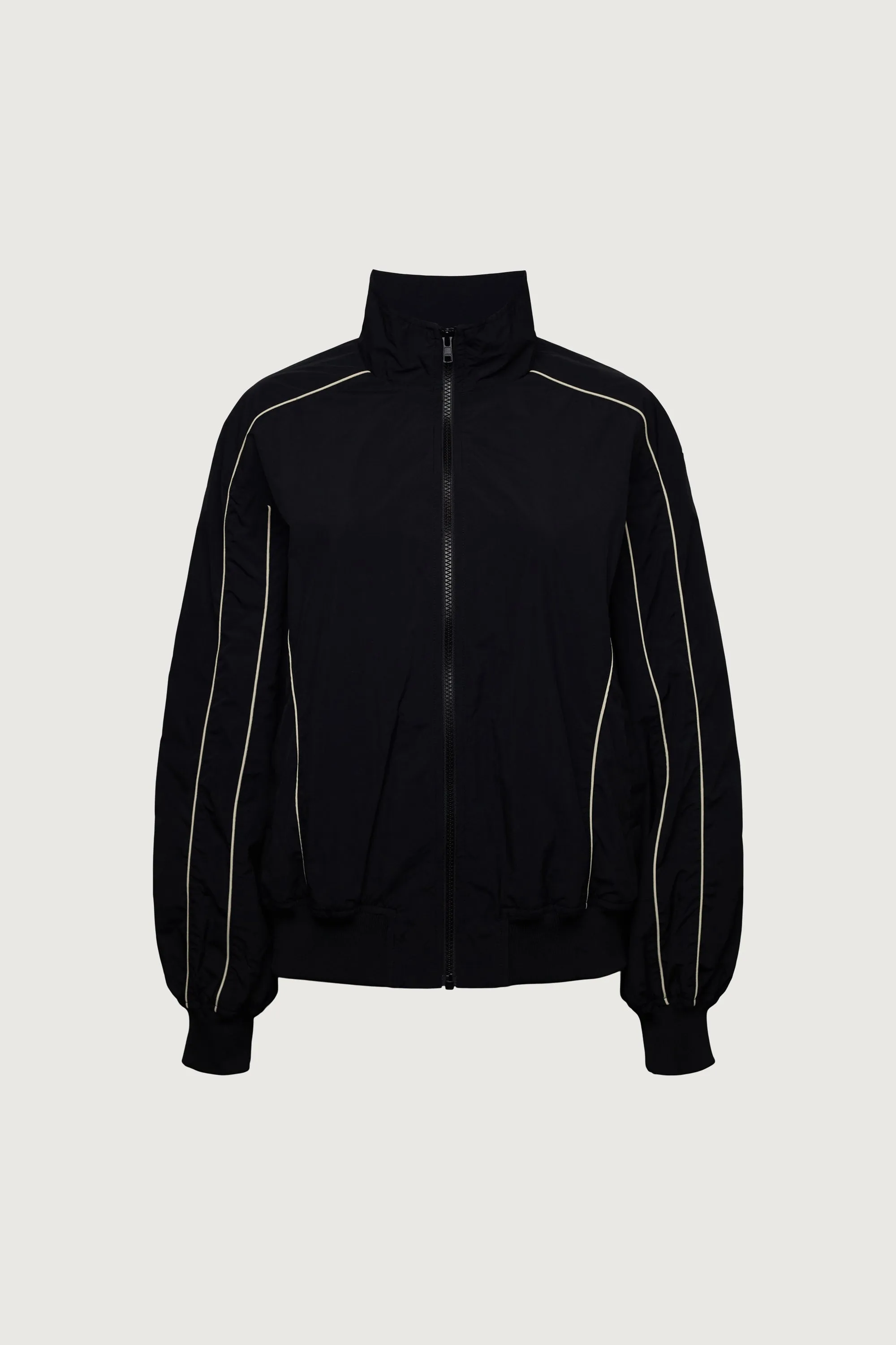 NYLON TRACK ZIP-UP JACKET