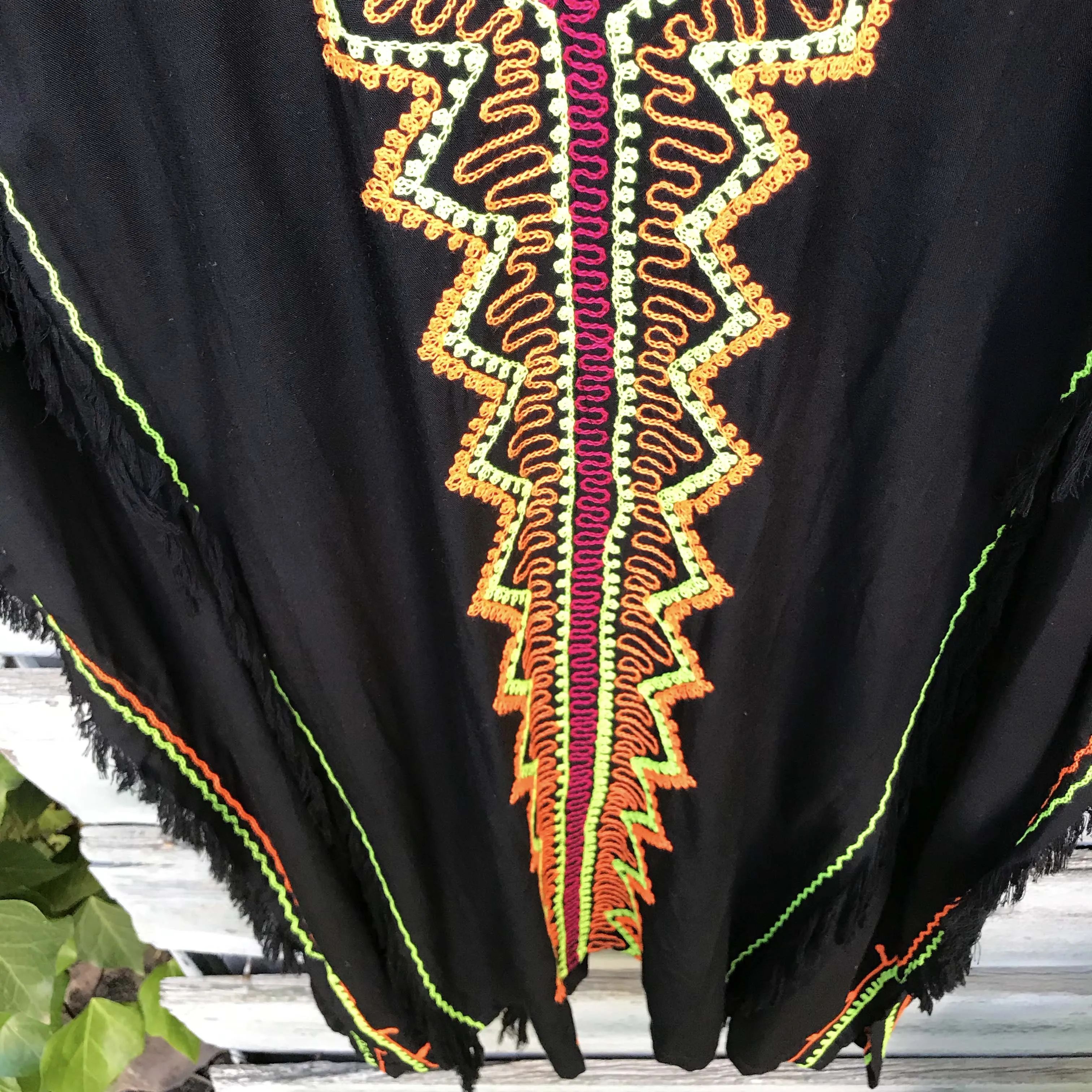 Onyx Embroidered Tunic