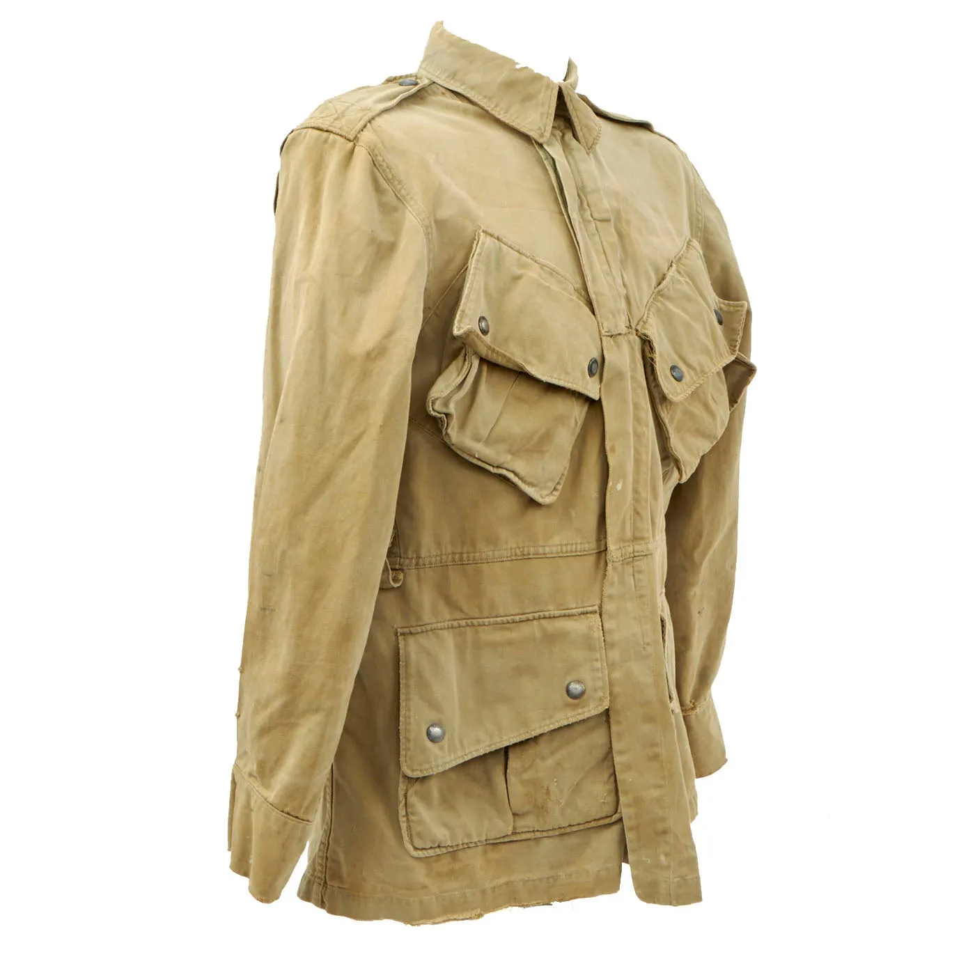 Original U.S. WWII Army M-1942 Paratrooper Jump Jacket - Size 38