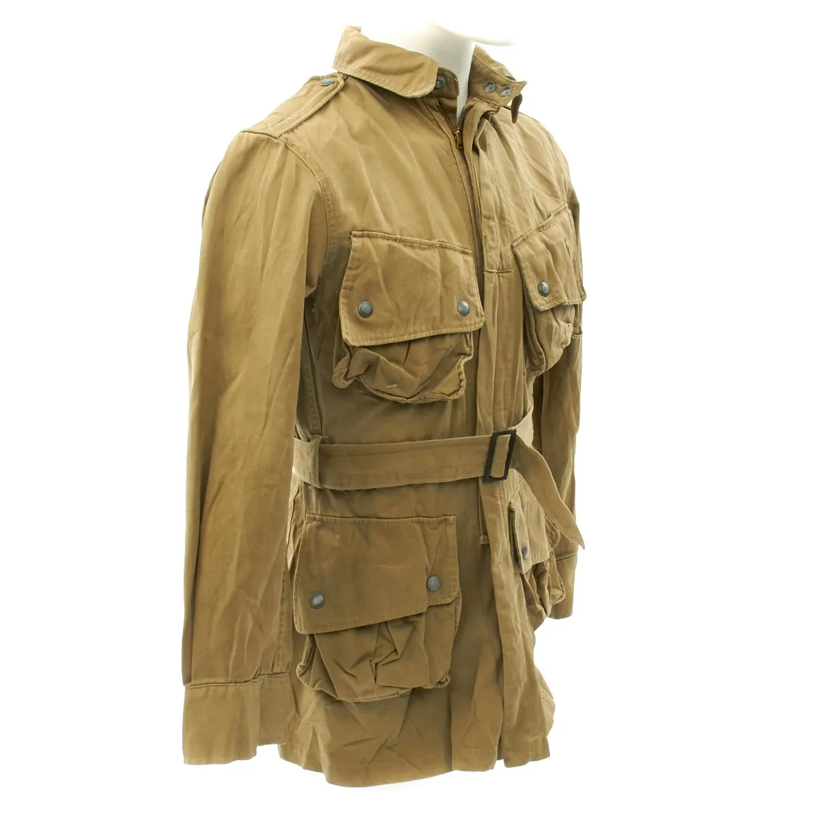 Original U.S. WWII M1942 Paratrooper Jump Jacket without Reinforcements in Size 36 R