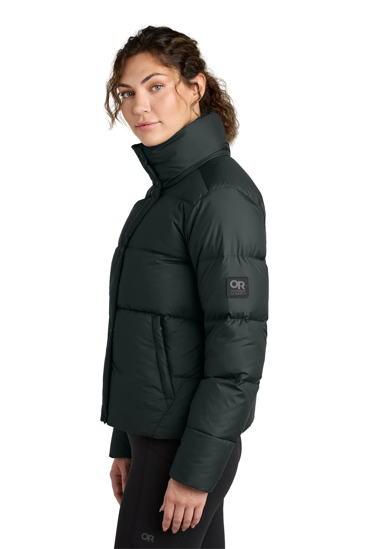 Outdoor Research Womens Coldsnap Down Custom Jackets, Black