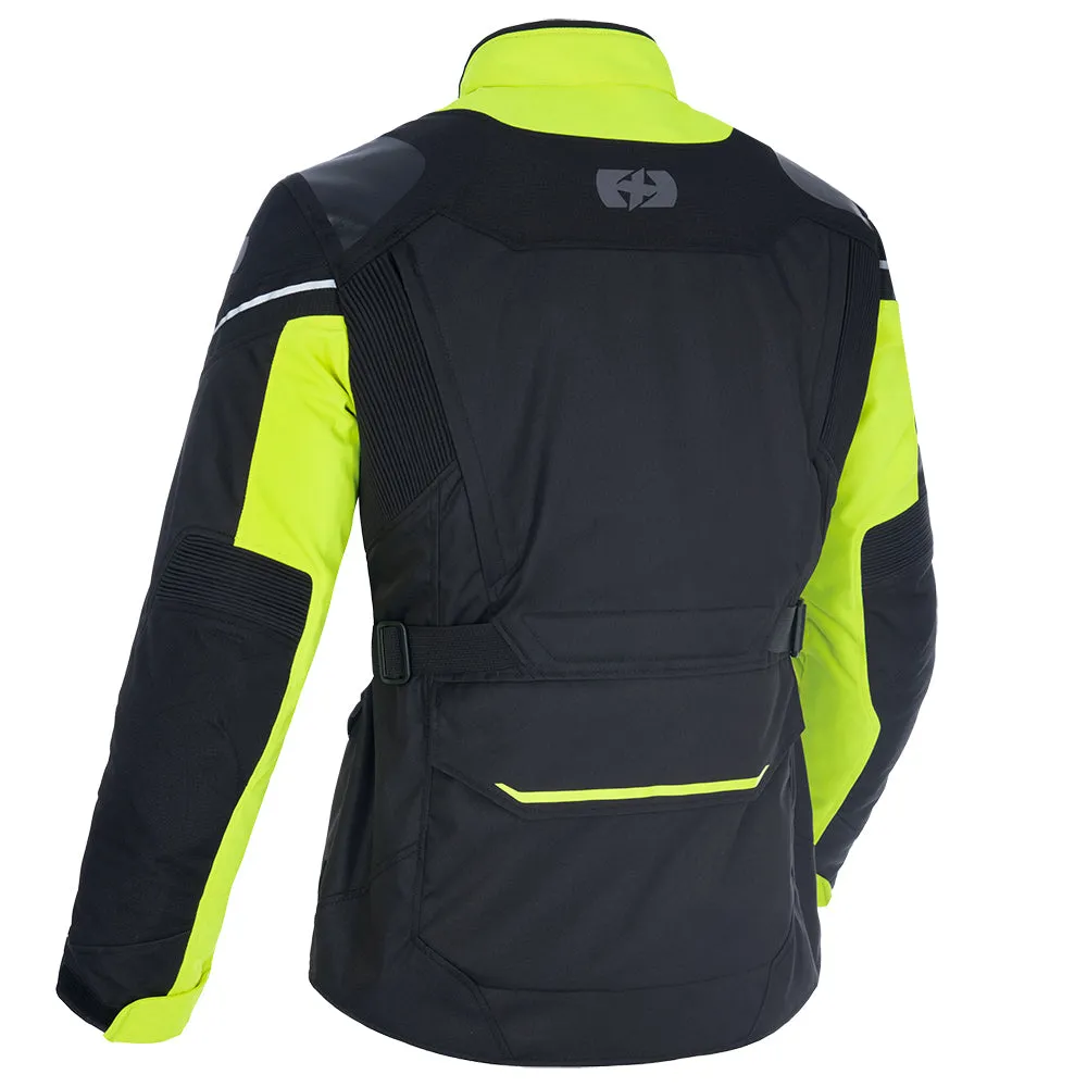 Oxford Montreal 4.0 MS Dry2Dry Men's Motorbike Jacket Black & Fluo