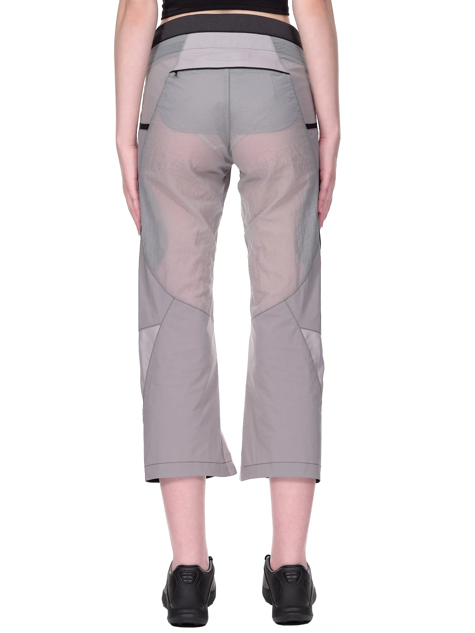 Panel Capri Trousers (PT5AB-ASH-BLUE)