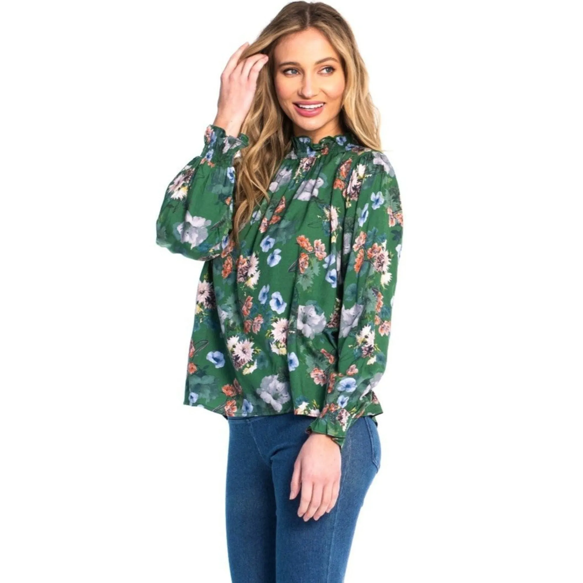 Patricia Emerald Top