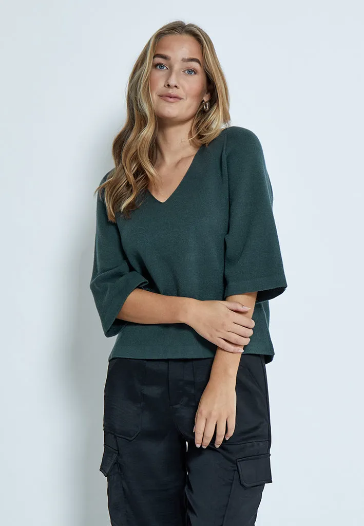 PCRosalia Knit Pullover - Jungle Green