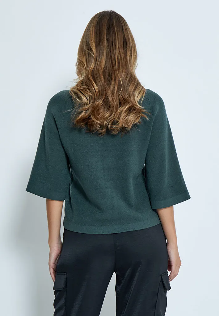 PCRosalia Knit Pullover - Jungle Green