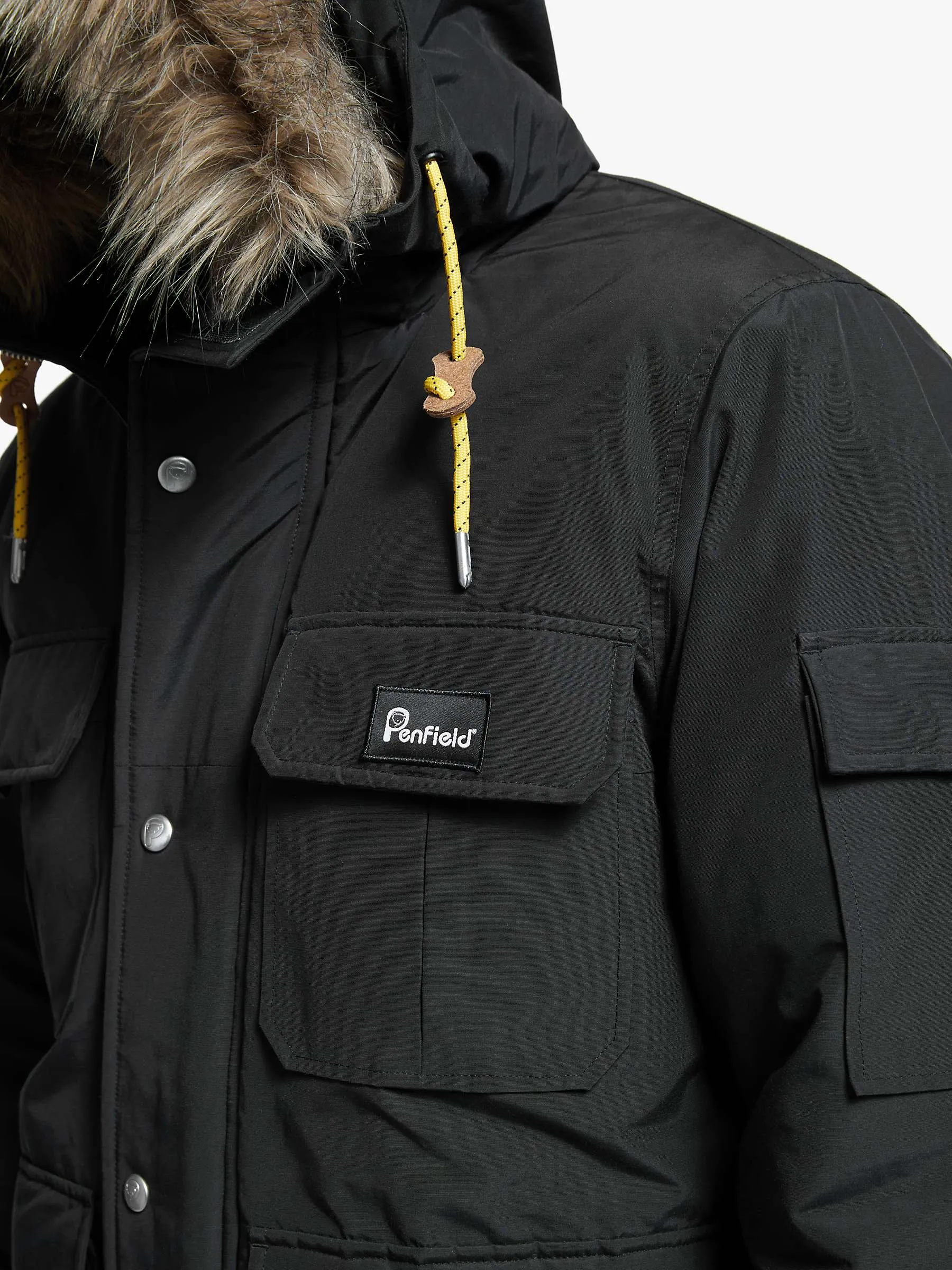 Penfield Lansing Parka Jacket - Black