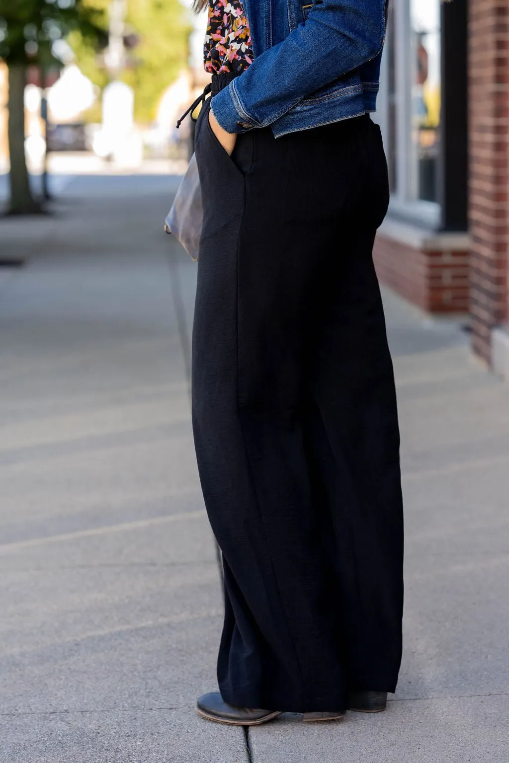 Perfect Fit Relaxed Tie Waist Pants