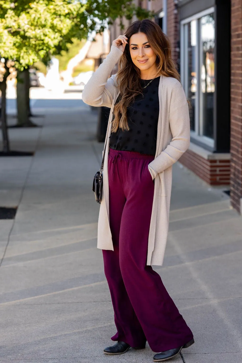 Perfect Fit Relaxed Tie Waist Pants