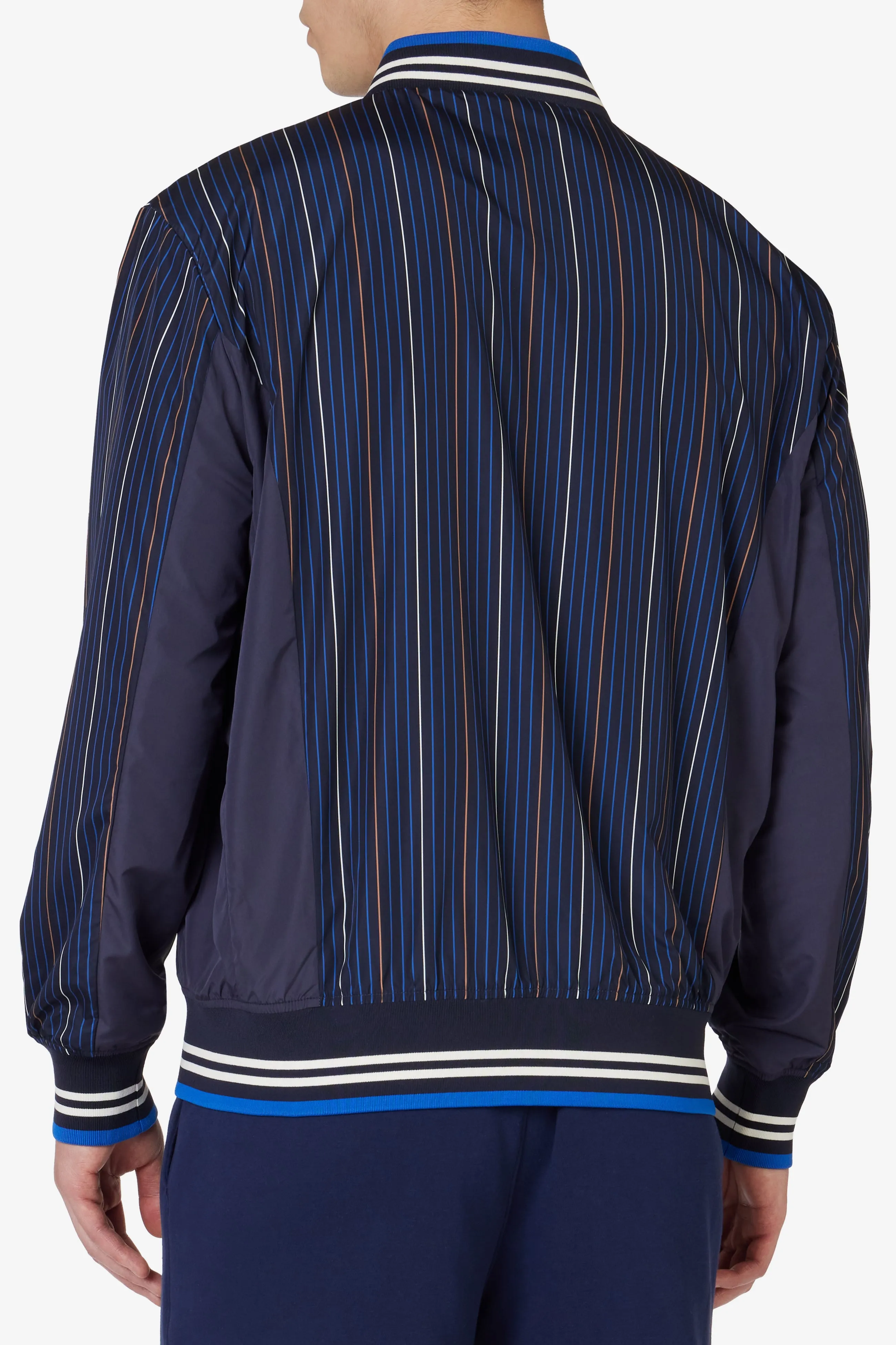 Pinstripe Woven Settanta Jacket