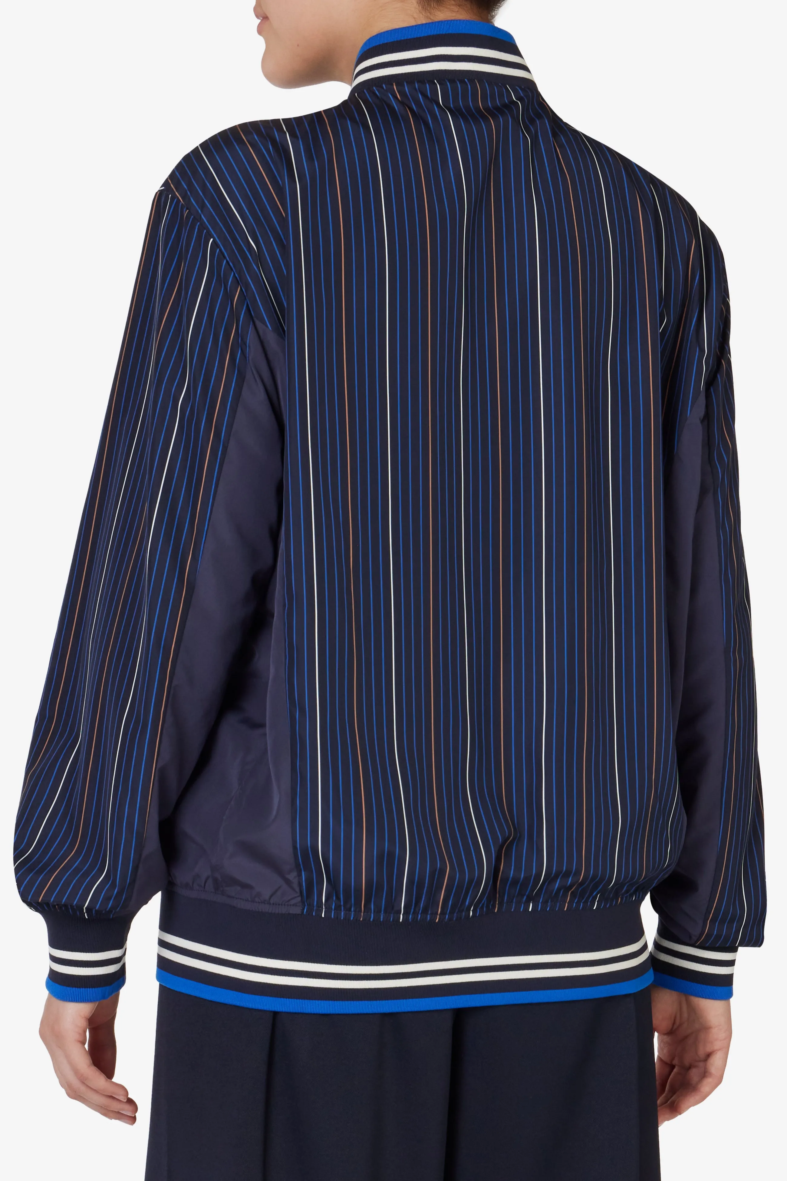 Pinstripe Woven Settanta Jacket