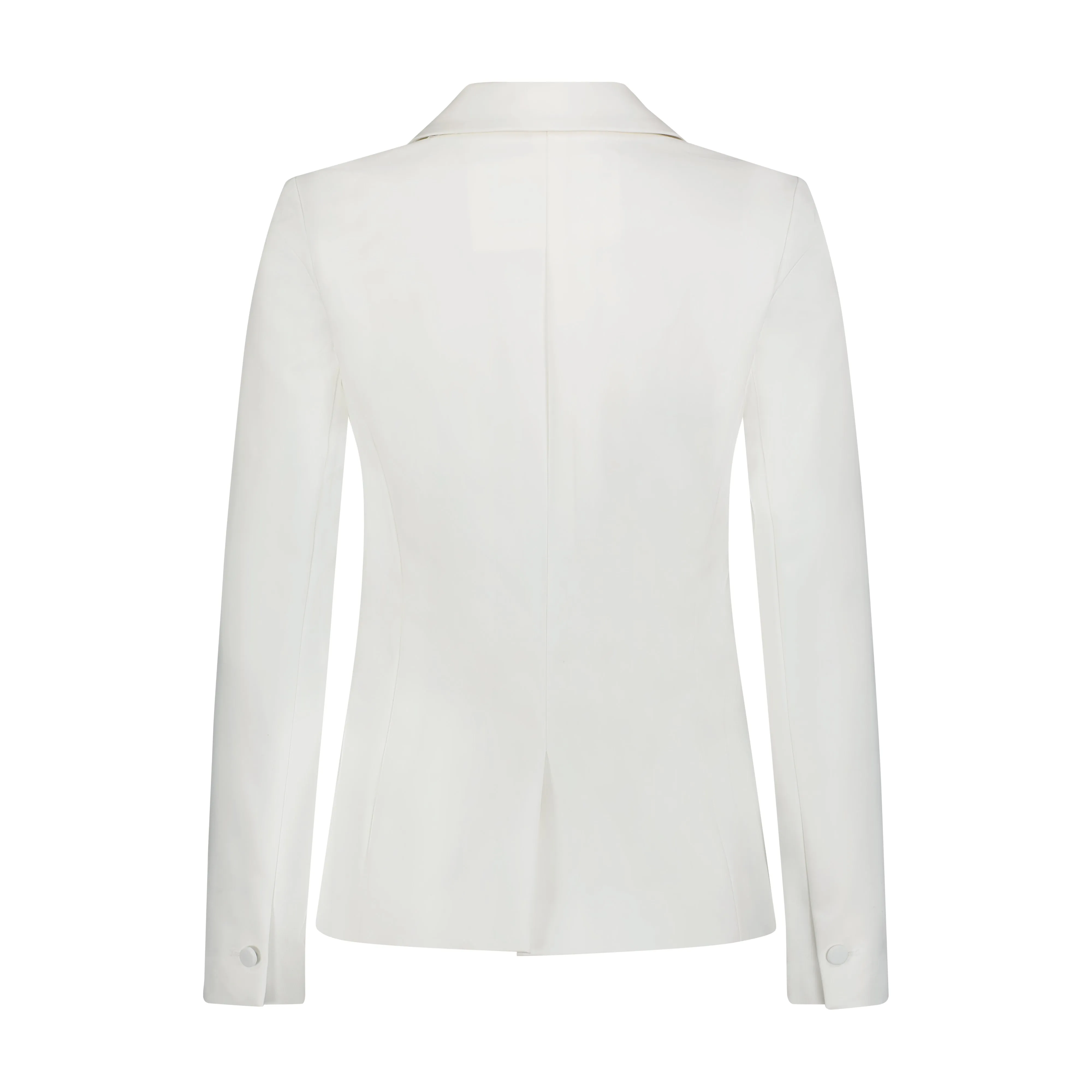 Plain White Blazer