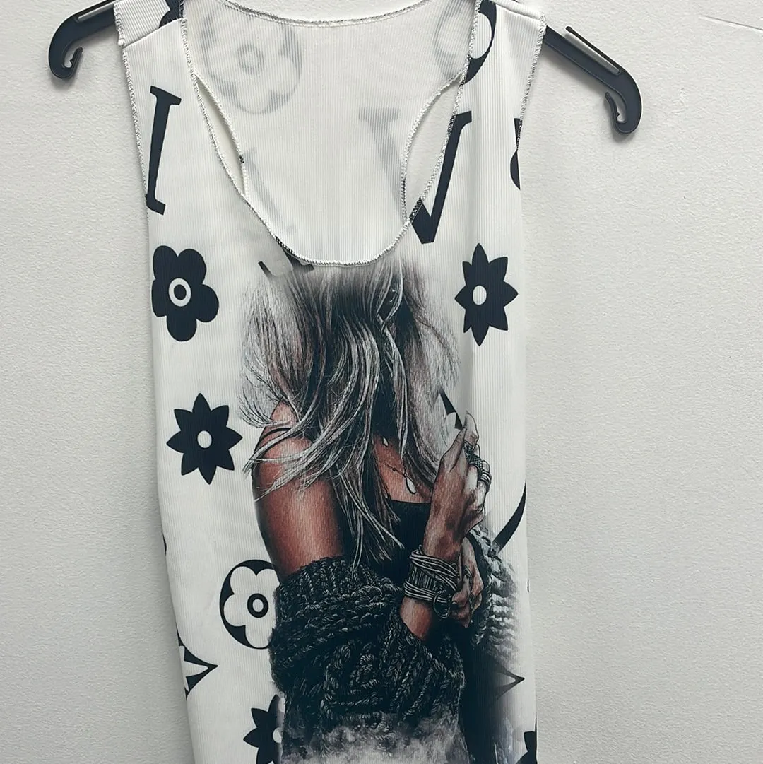 Printed Tank Top