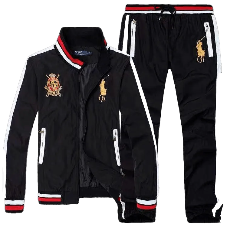 PRL County Riders Club Tracksuits With Big Pony -Black