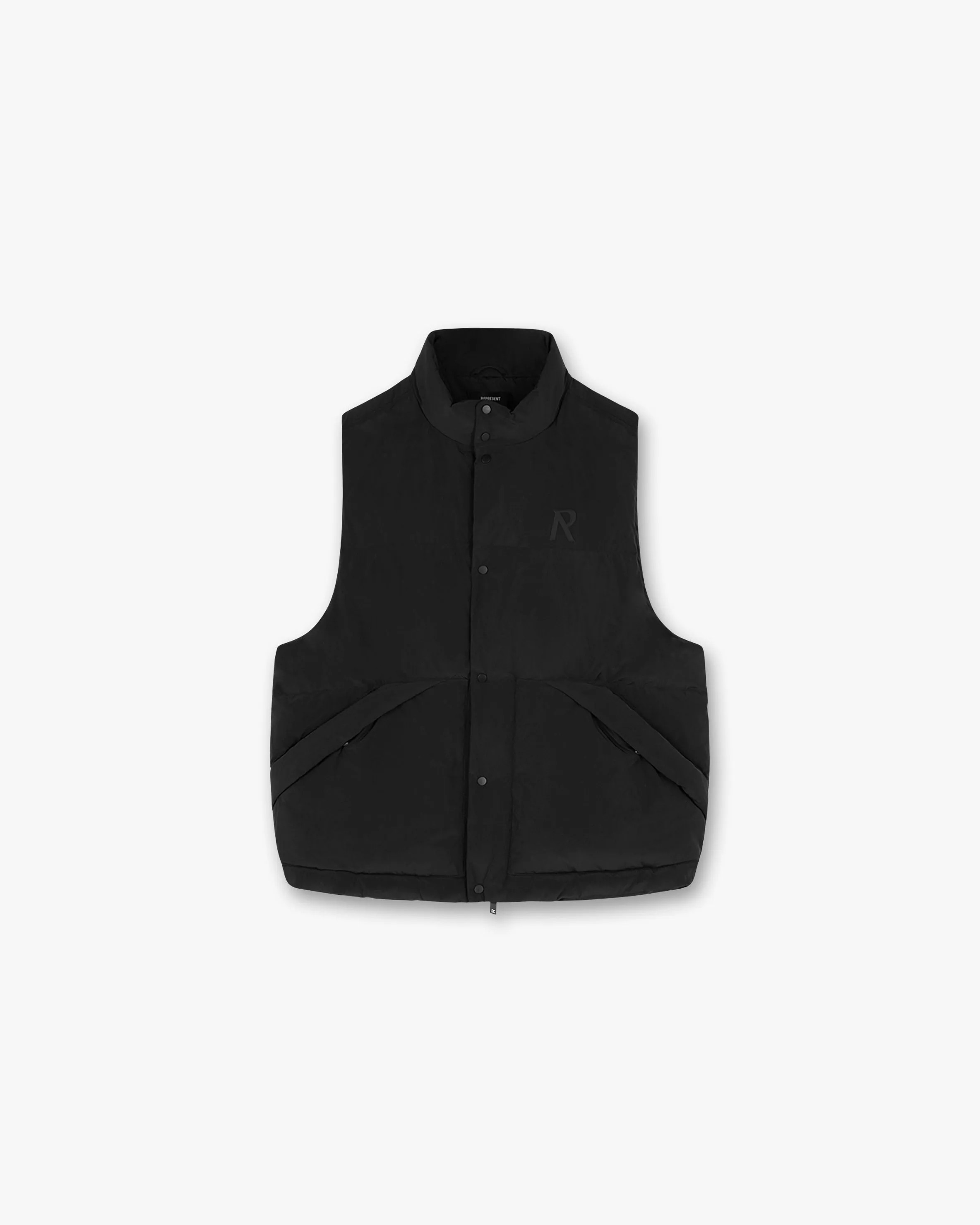 Puffer Gilet - Jet Black