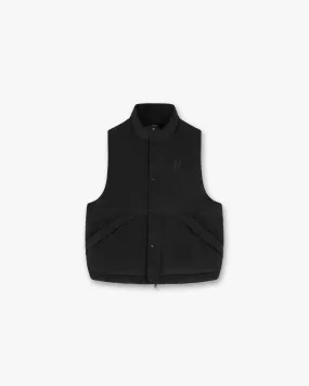 Puffer Gilet - Jet Black