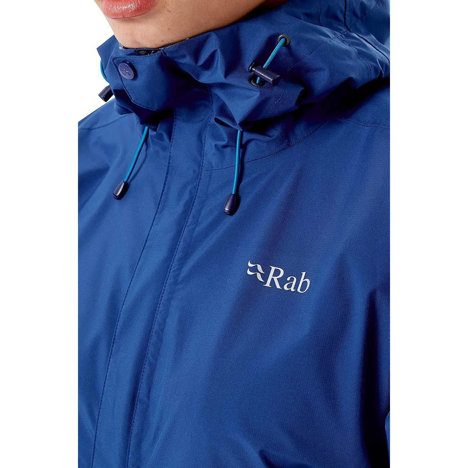 Rab Women's Downpour Eco Waterproof Breathable Jacket for Hiking and Climbing