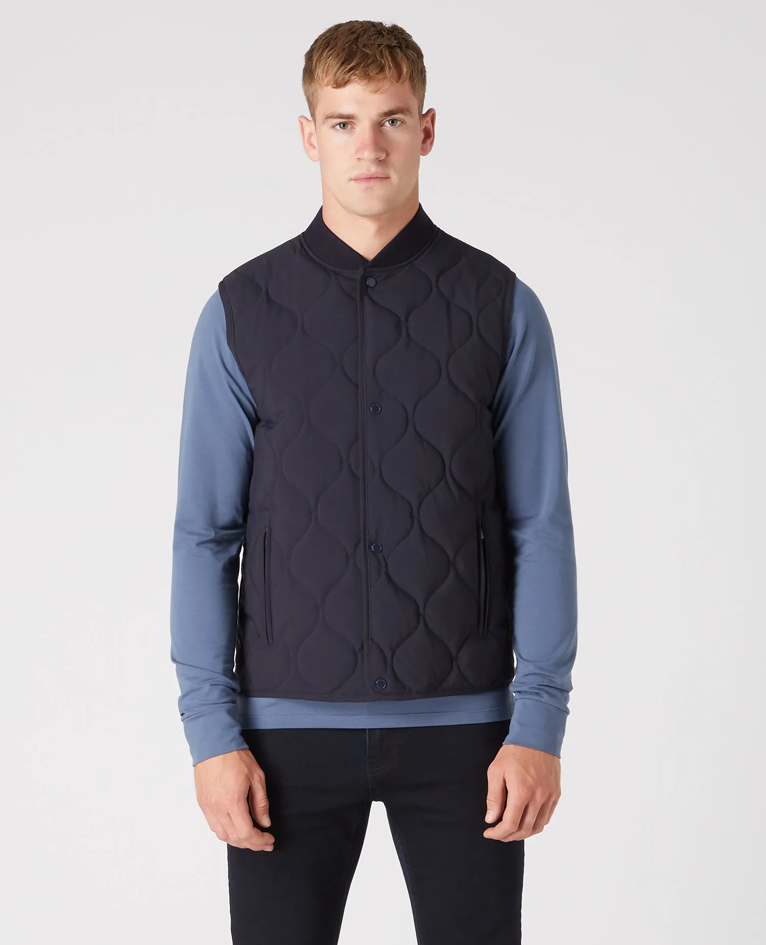 Remus Uomo Oscar Gilet 78 Navy