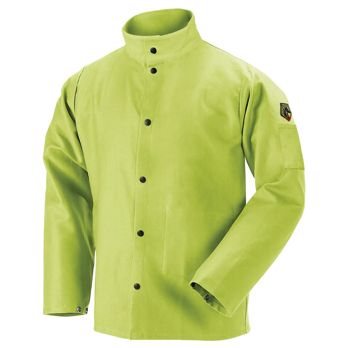 Revco Black Stallion TruGuard 200 9oz Lime FR Cotton Welding Jacket (FL9-30C)