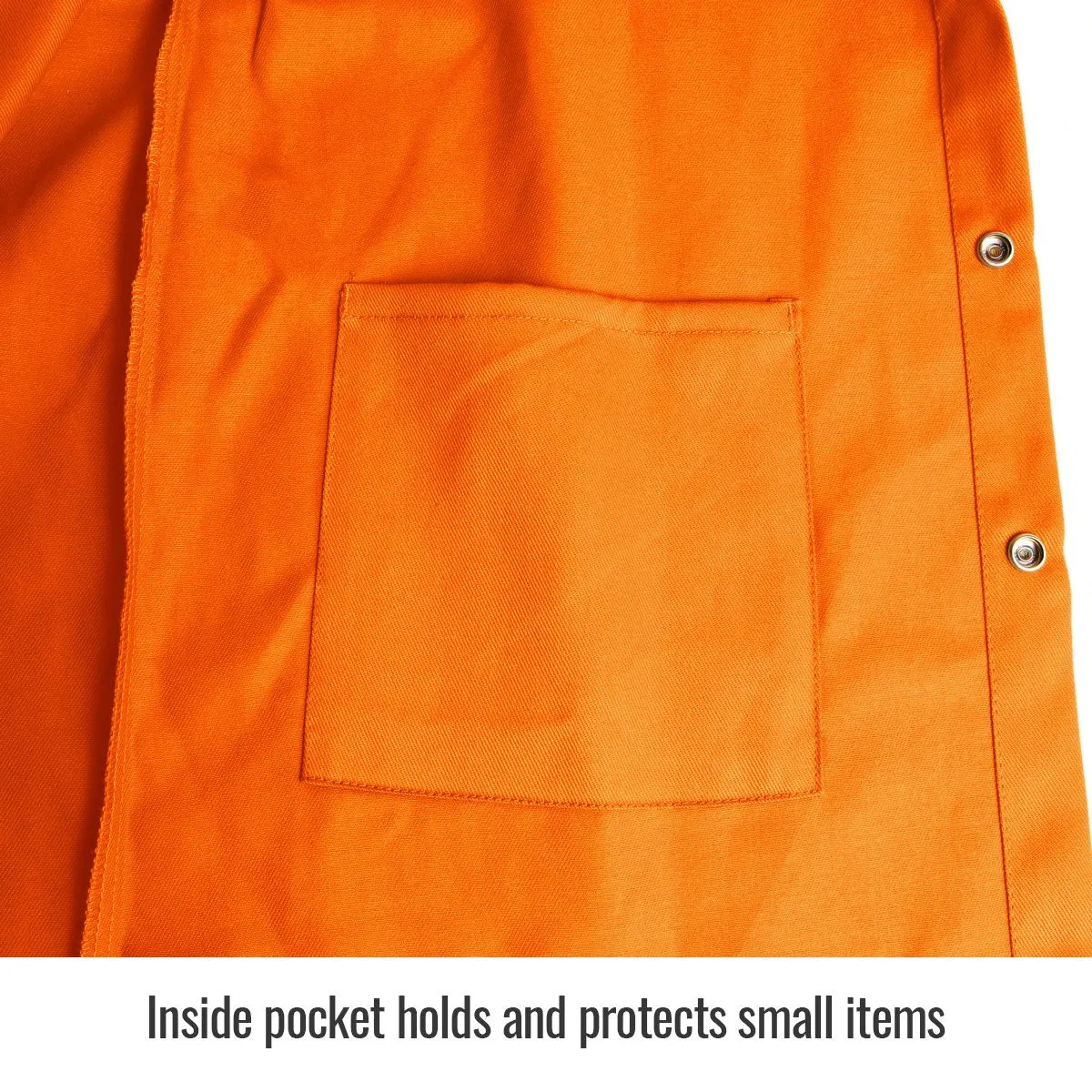 Revco Black Stallion TruGuard 200 9oz Orange FR Cotton Welding Jacket (FO9-30C)