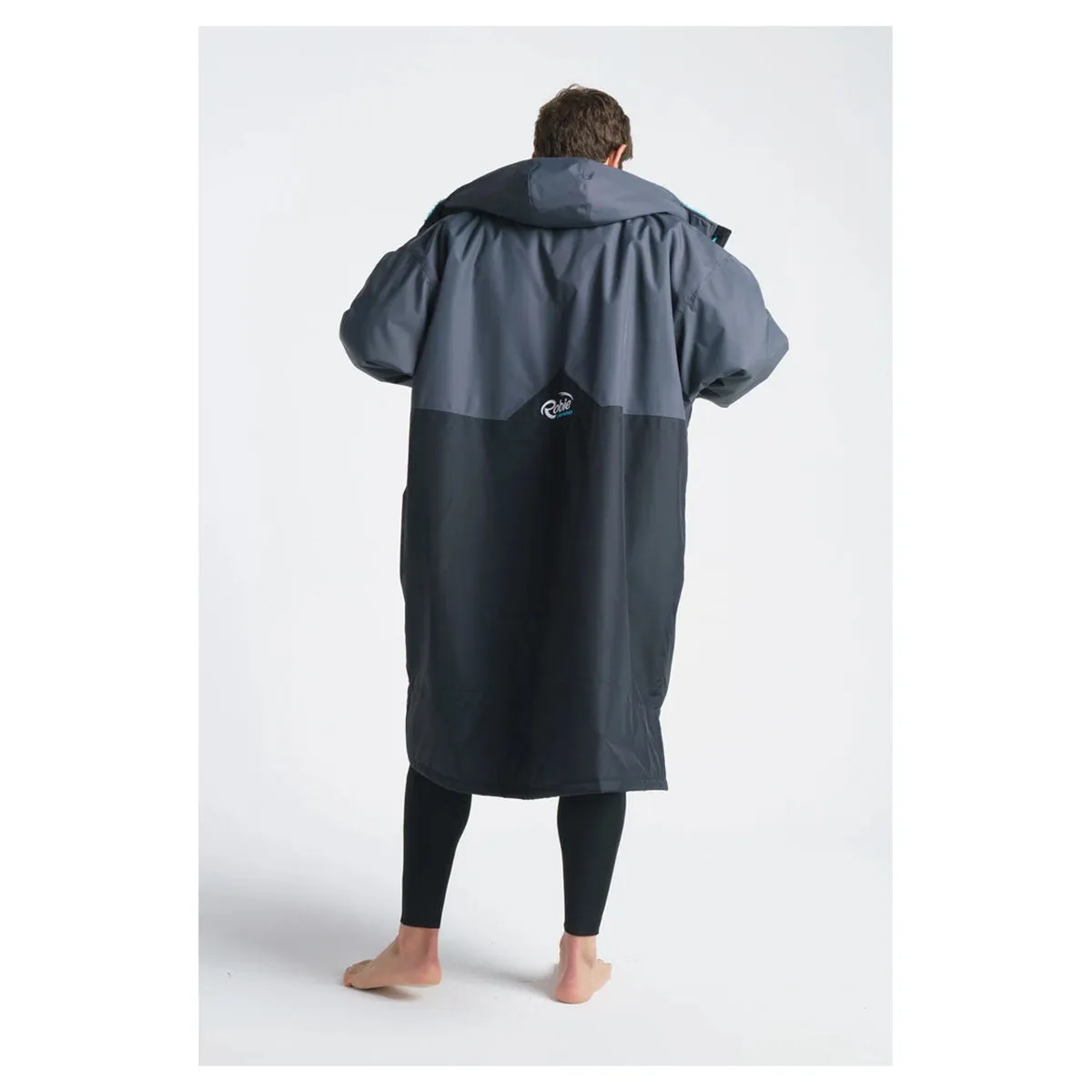 Robie Dry Series Recycled Long Sleeve Changing Robe - Charcoal Blue