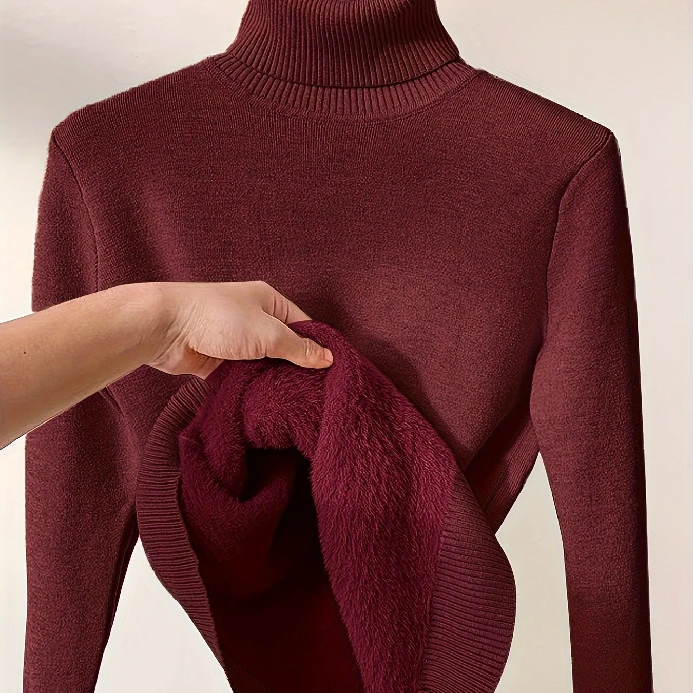 “Roll Neck Sweater: Oversized Turtleneck Sweater For Men & Women”