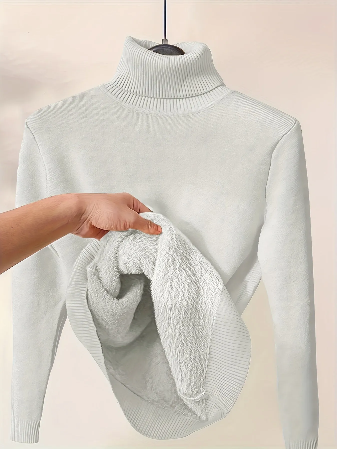 “Roll Neck Sweater: Oversized Turtleneck Sweater For Men & Women”