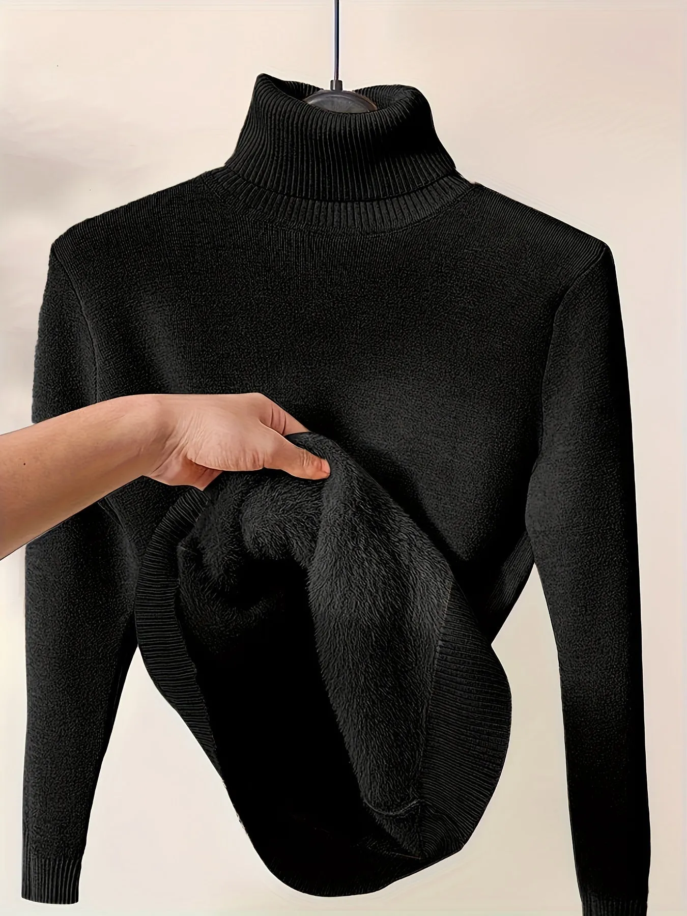 “Roll Neck Sweater: Oversized Turtleneck Sweater For Men & Women”