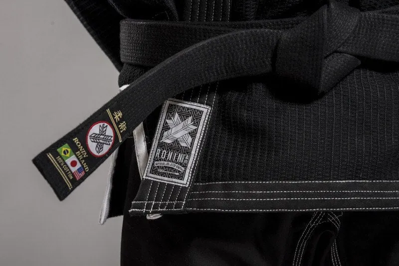 Ronin Brand Imperial BJJ Gi -  Black Gold Weave