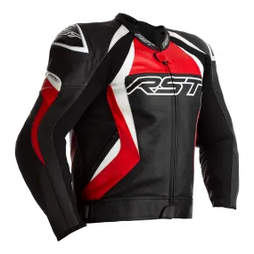 RST 2357 Tractech Evo 4 CE Leather Jacket - Black / Red