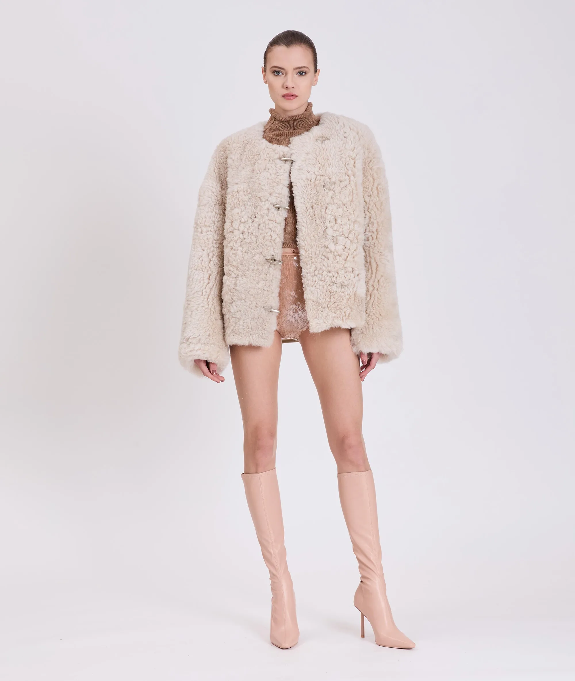 RUBY | SHEARLING JACKET