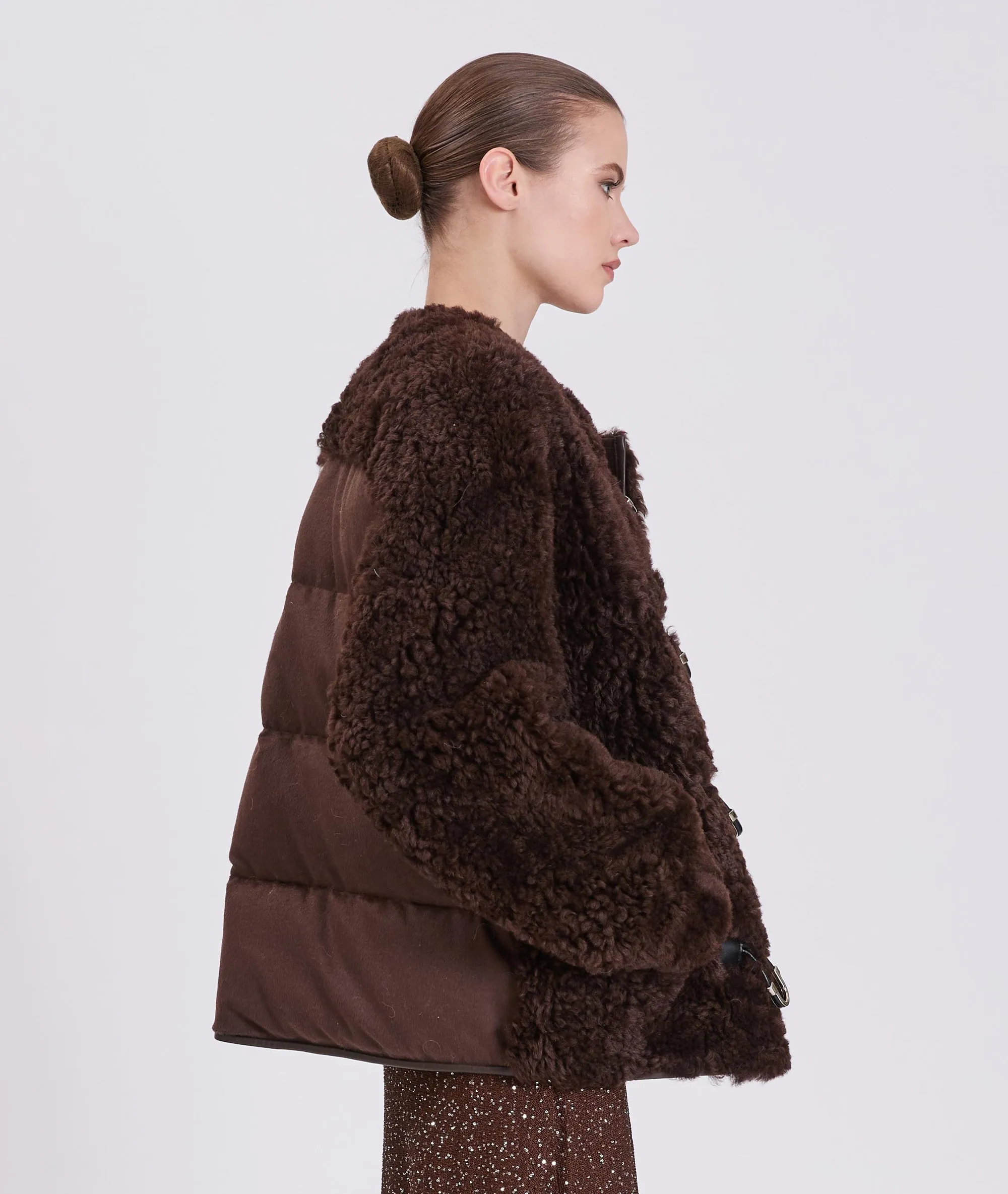 RUBY | SHEARLING JACKET