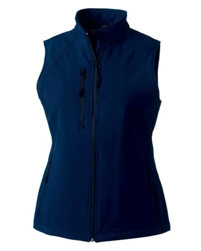 Russell Ladies Soft Shell Gilet Bodywarmer -R141F