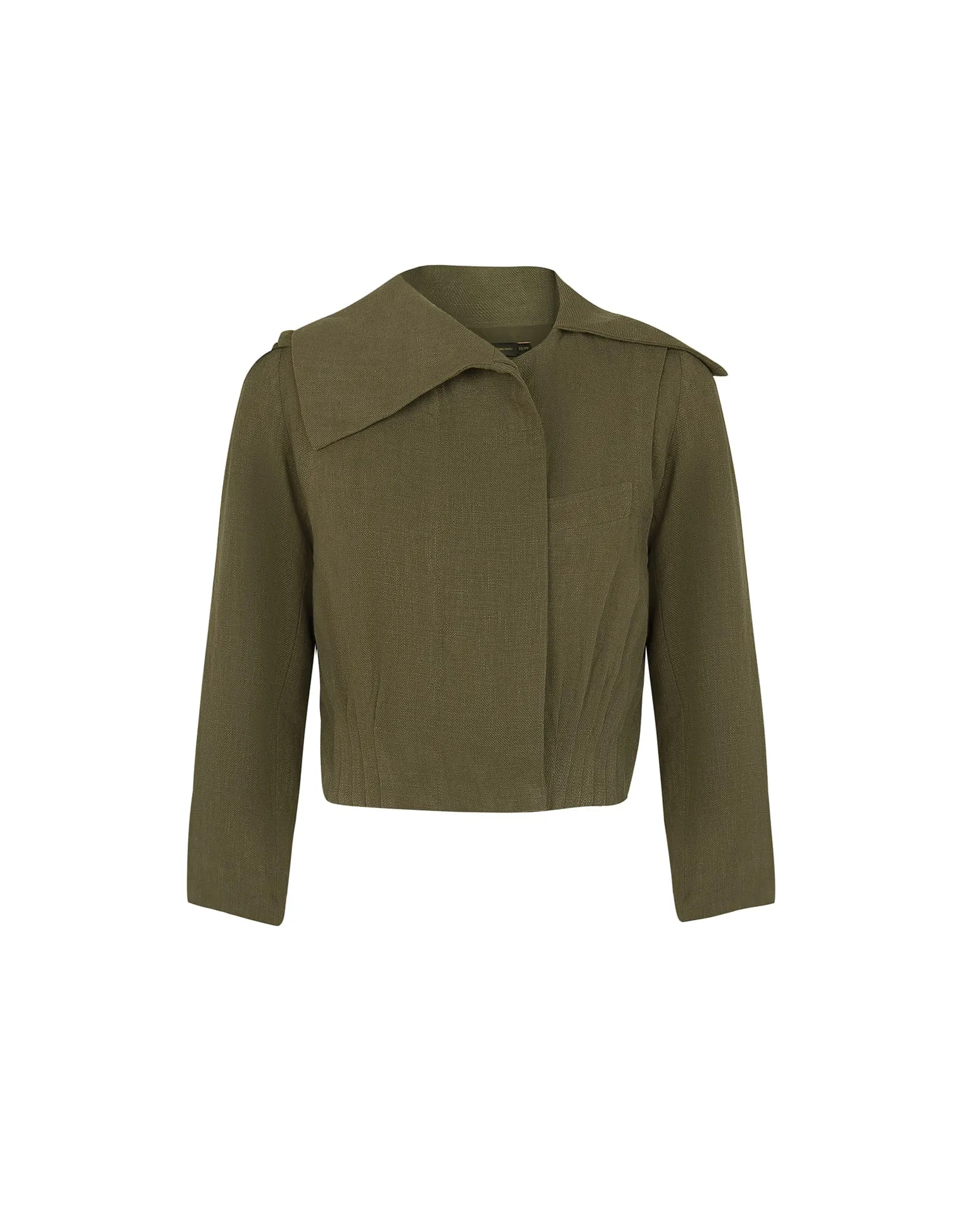 Selena Short Jacket - Evergreen