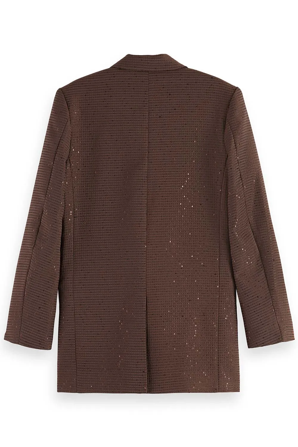 SEQUINED JACQUARD BLAZER