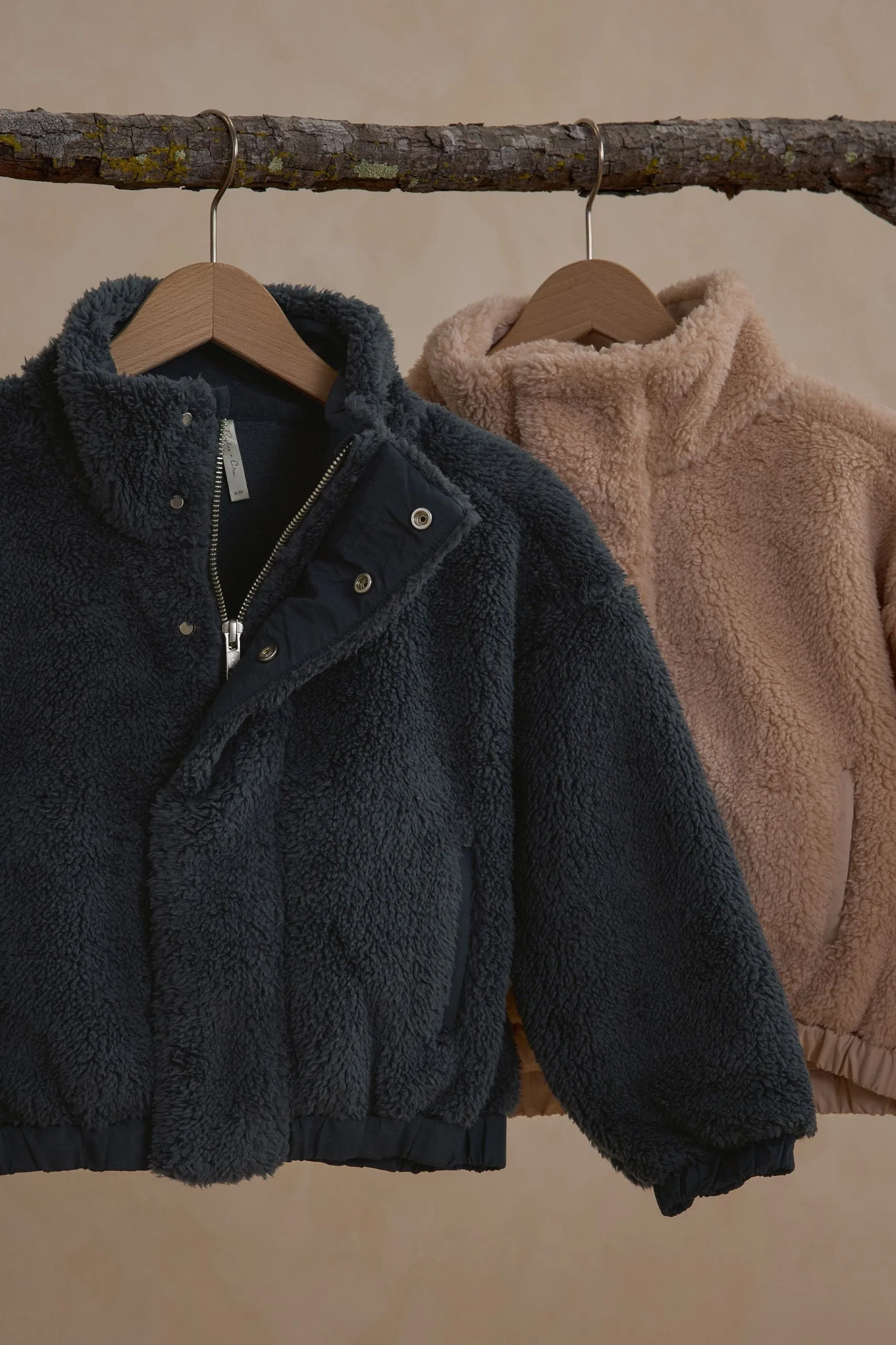 Shearling Jacket | Indigo