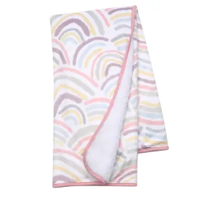 Signature Rainbow Minky Baby Blanket