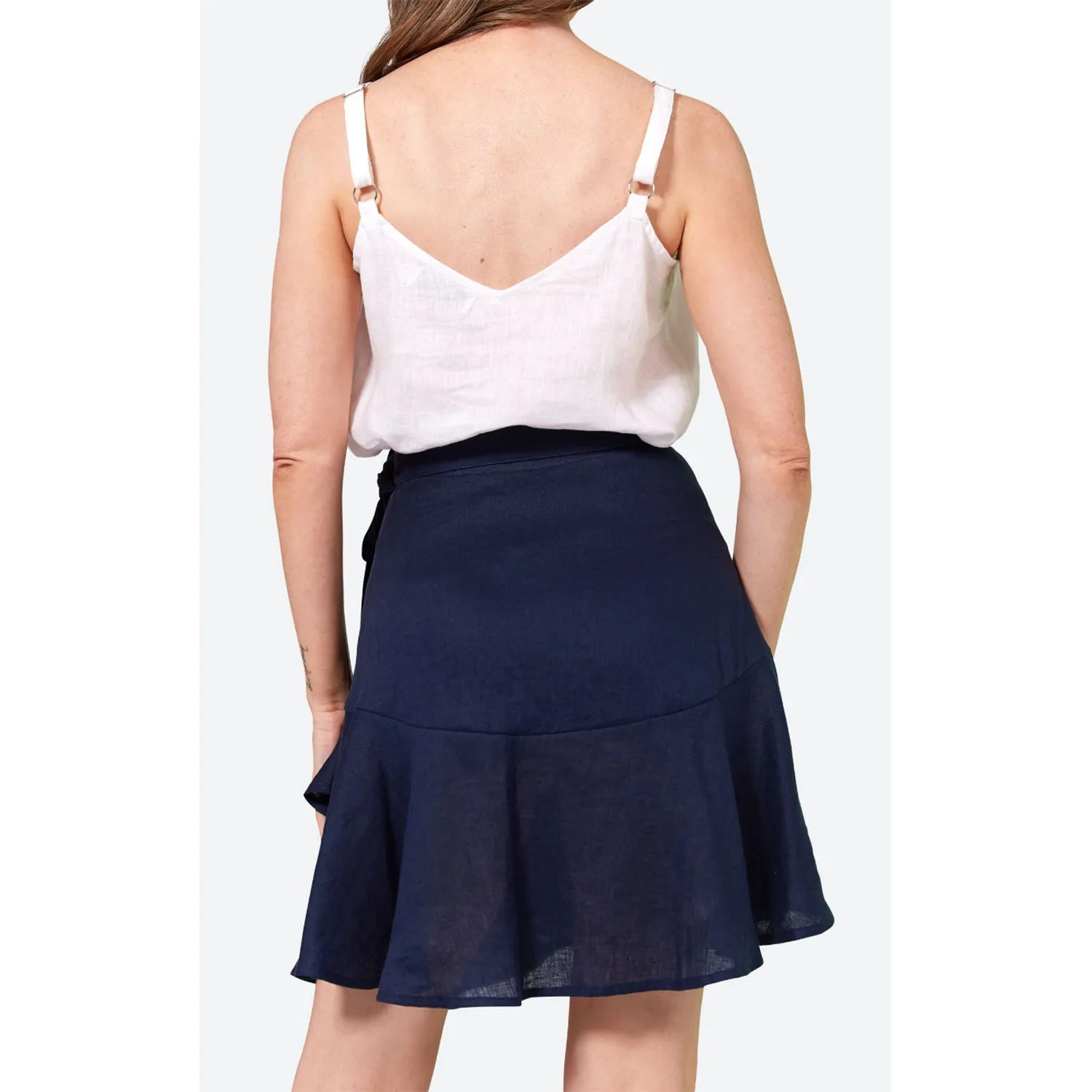 Skirt La Vie Mini Wrap - Sapphire