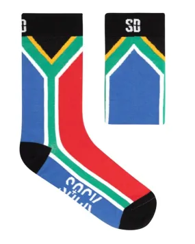 Sock Doctor SA Flag Cotton Socks