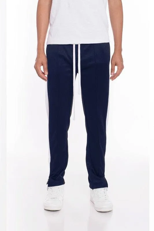 Striped Tricot Tapered Pants Mens Track Pants