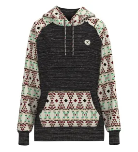 Summit Charcoal Aztec Women’s Hoodie