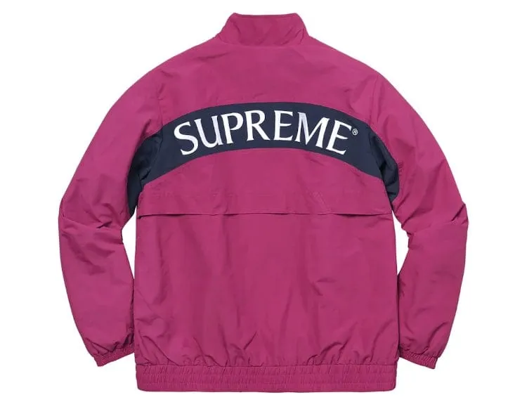 Supreme Arc Track Jacket - Magenta