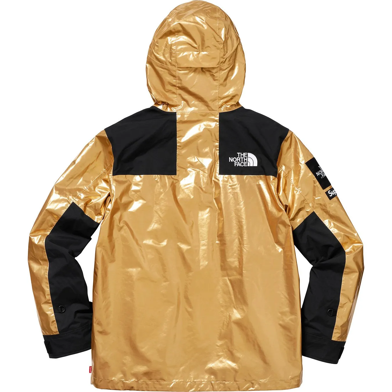 Supreme The North Face Metallic Mountain Parka - Gold